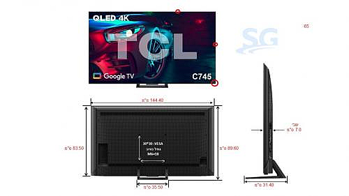 �������� TCL 65C745 4K �65 ������