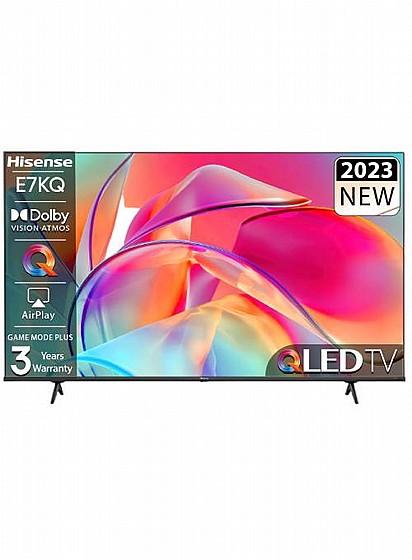 �������� 65 4K UHD QLED SMART TV VIDAA ����� HISENSE ��� 65E7KQ