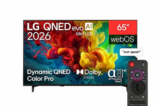 �������� ���� LG QNED evo AI Mini LED QNED84 4K 2026 75 ���� 75QNED84B6T
