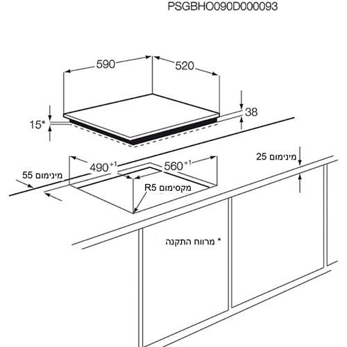 ������ ���� Electrolux EHF6241FOK