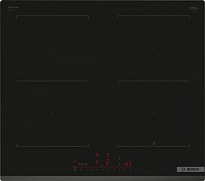 כיריים אינדוקציה 4 אזורי בישול 60 ס''מ Bosch Serie 6 PVQ631HC1E CombiZone 7400W - תלת פאזי - צבע שחור כיריים אינדוקציה 4 אזורי בישול 60 ס''מ Bosch Serie 6 PVQ631HC1E CombiZone 7400W - תלת פאזי - צבע שחור
